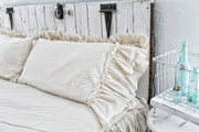 High Ruffle Skirt Bedspread Set with Pillow Shams
