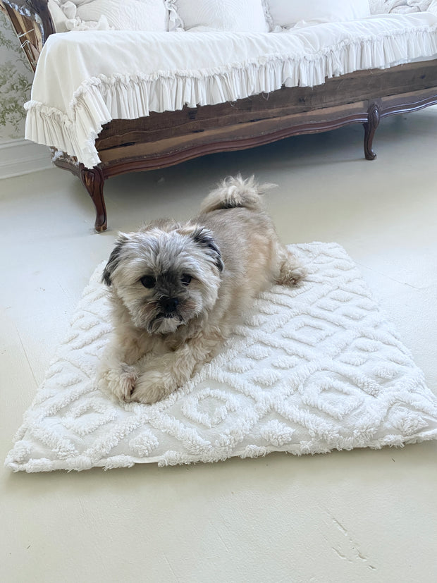 Chenille Padded Pet Mat/Bed